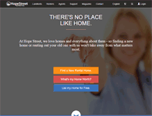 Tablet Screenshot of hopestreet.ca